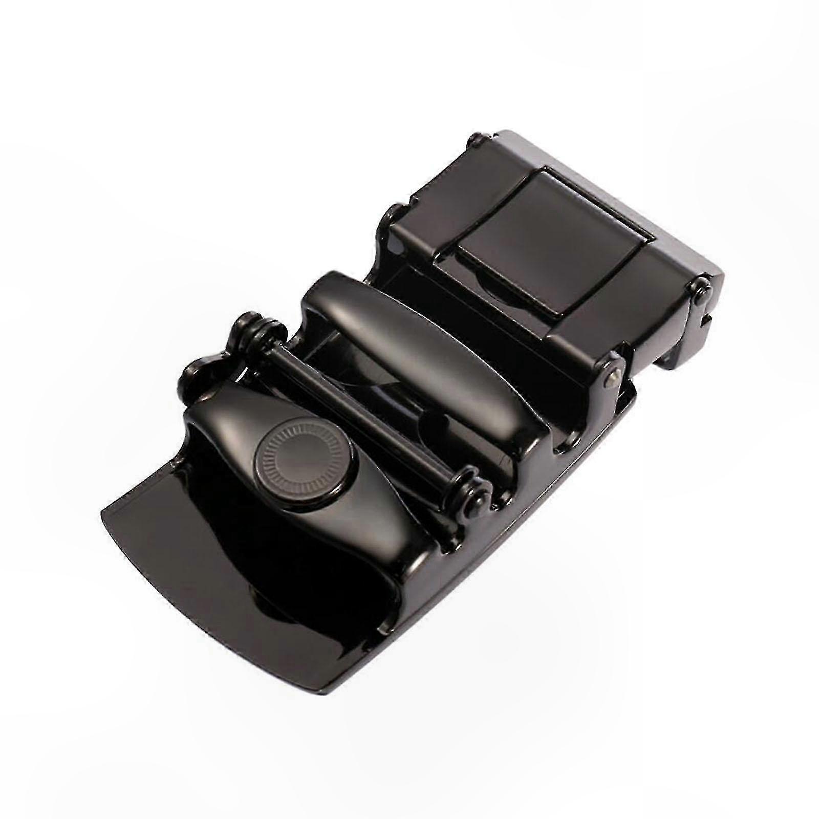 Adjustable Ratchet Belt Buckle for Pants, Stylish Suit Accessory, Durable Click Closure for Business Attire YME