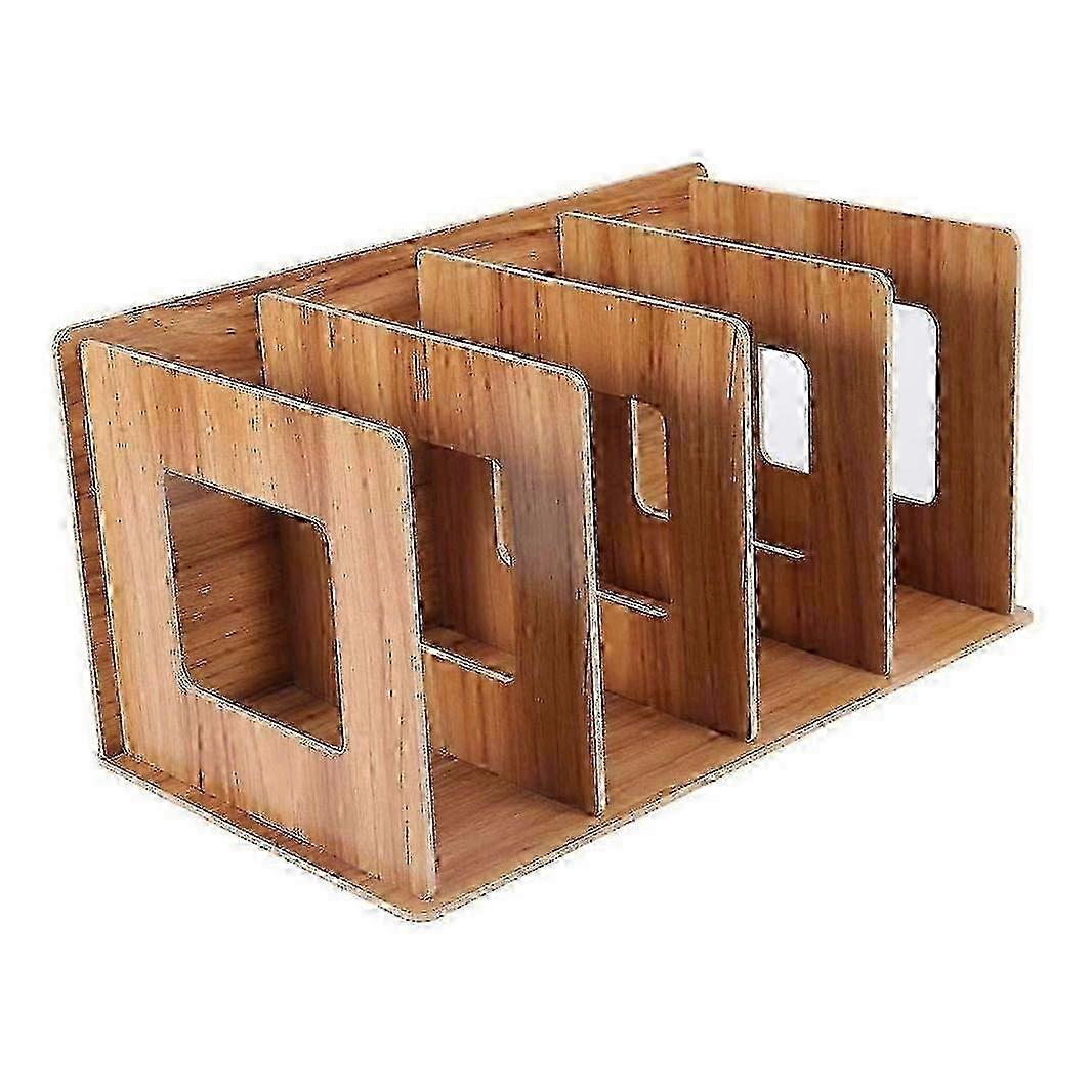DIY Wooden CD and DVD Storage Rack with 4 Detachable Sections 25-26