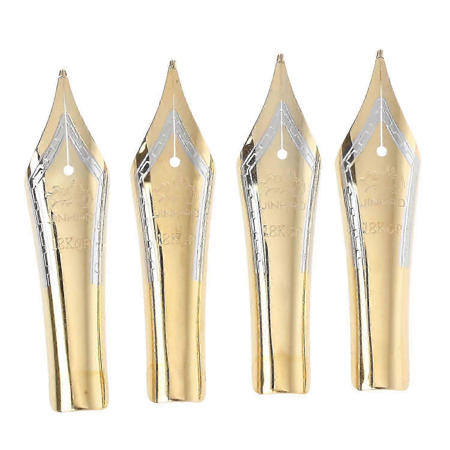 25-26 4pcs/lot 159 450 599 750 388 Fountain Pen Universal Pen Nib 0.5mm Straight Nib