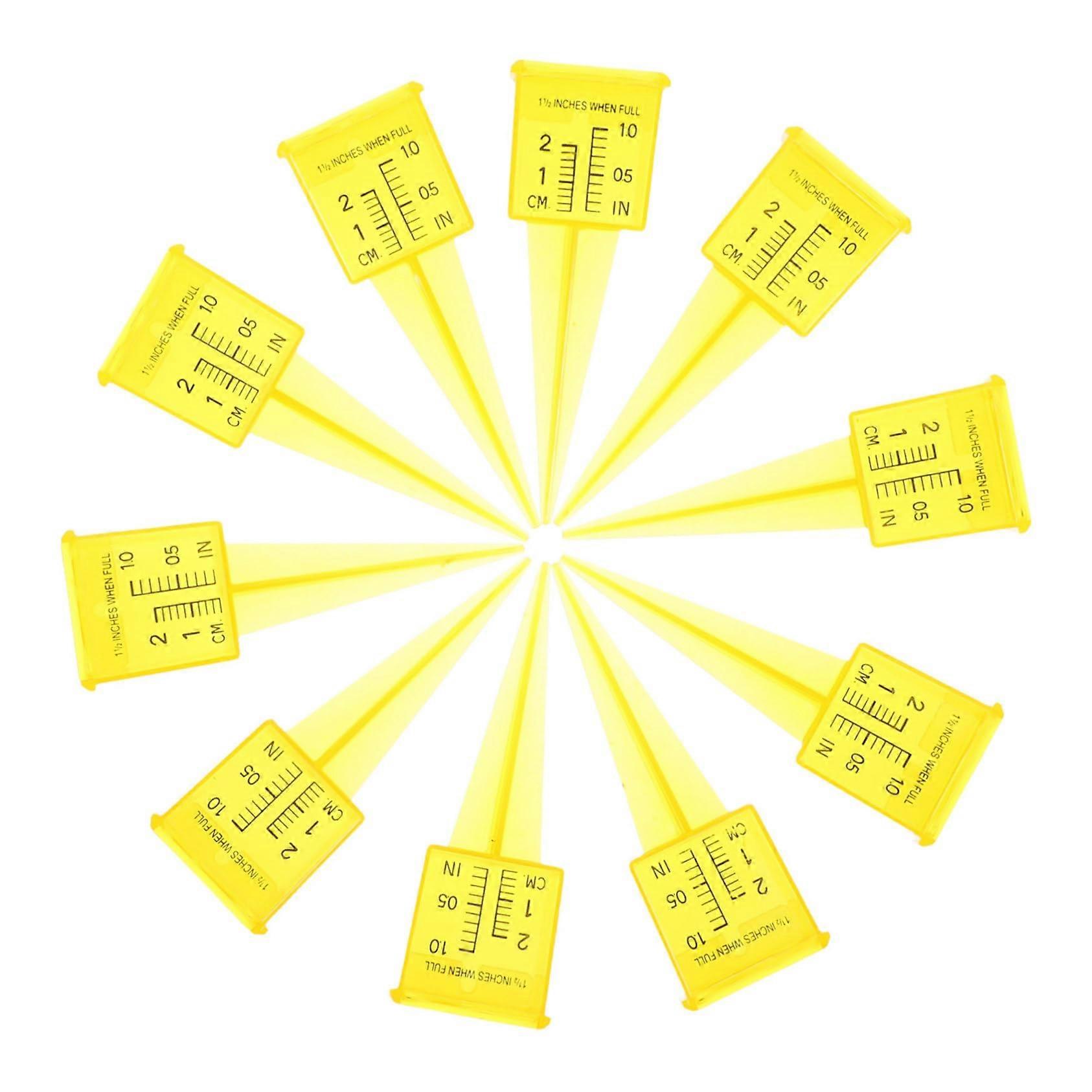 Lawn Rain Gauge 20Pack QuickConnect Design Water Level Monitor Reusable Rain Tube