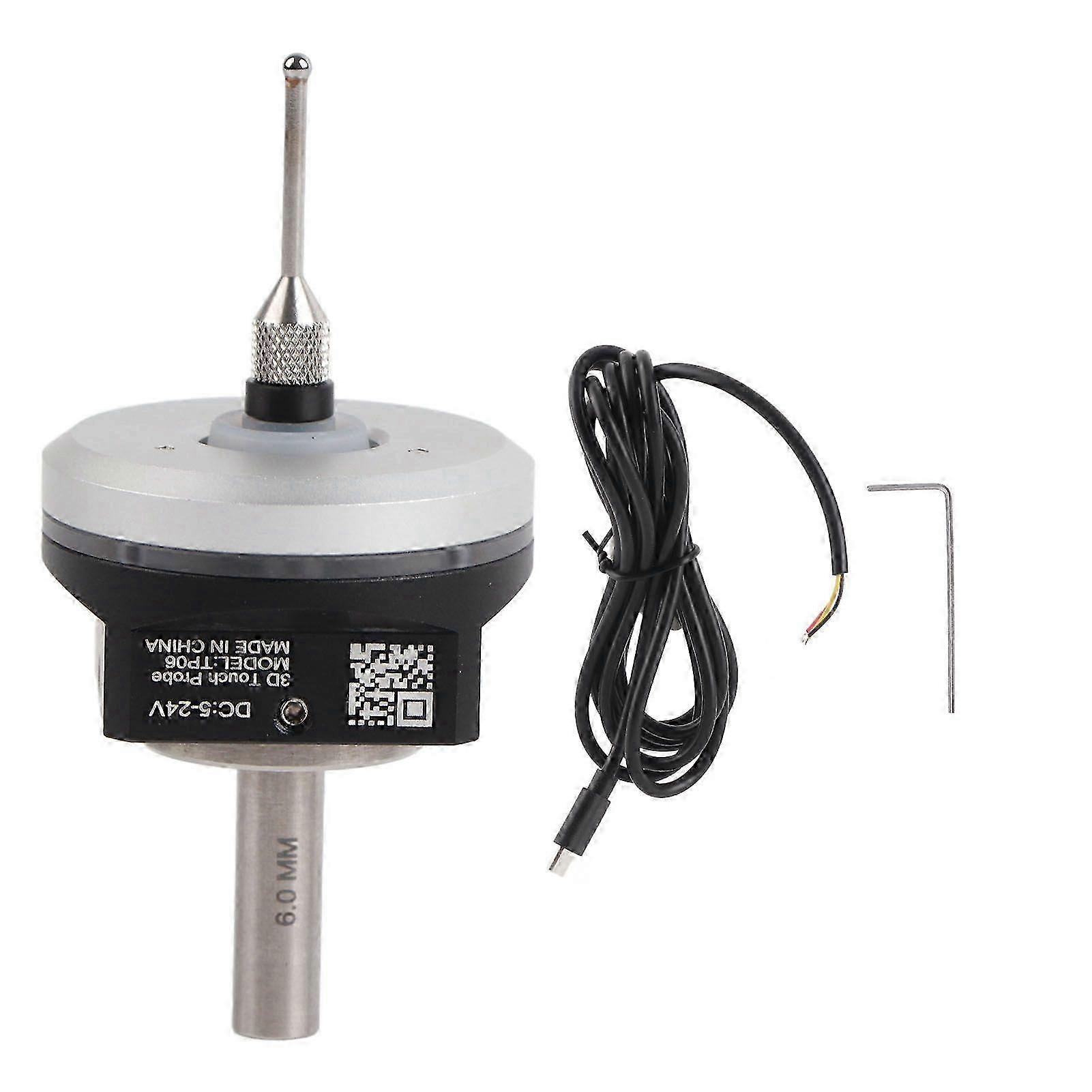 3D Edge Finder High Accuracy Edge Locator Tungsten Steel Ball for CNC Equipment DC 5~24V