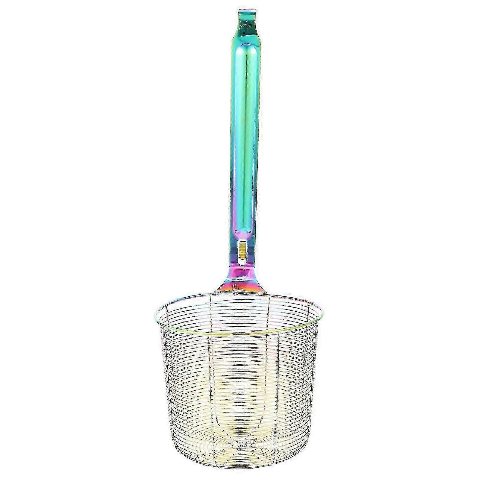 1pc Household Hot Pot Colander with Long Handle Practical Kitchen Tool