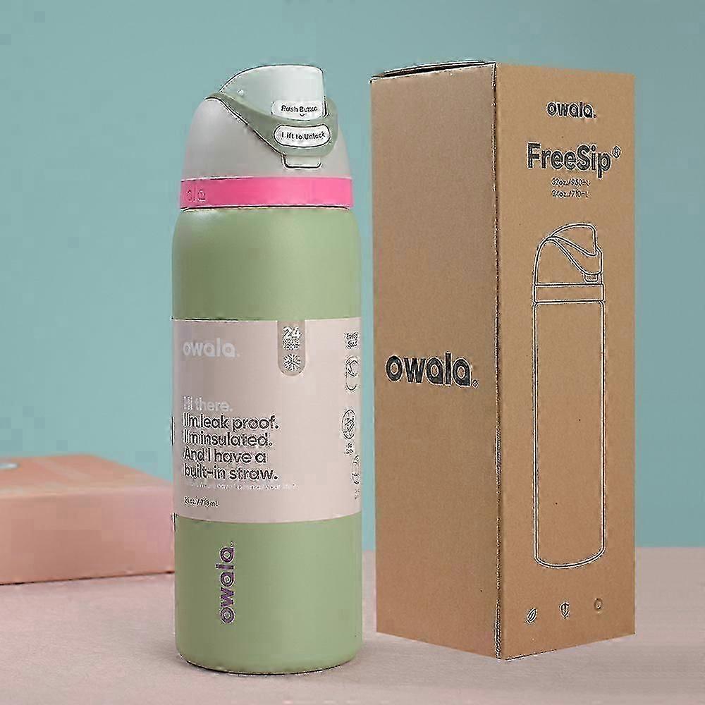 Vacuum Insulated Stainless Steel Cup with 304 Inner Liner and 201 Outer Shell 24oz/32oz Portable Sports Modelz