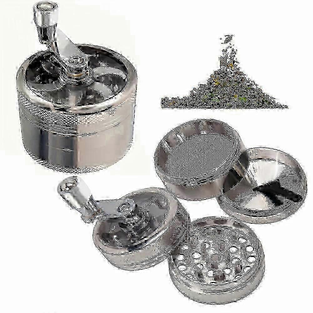 Portable grinder tool for hard spices and nuts with ergonomic grip