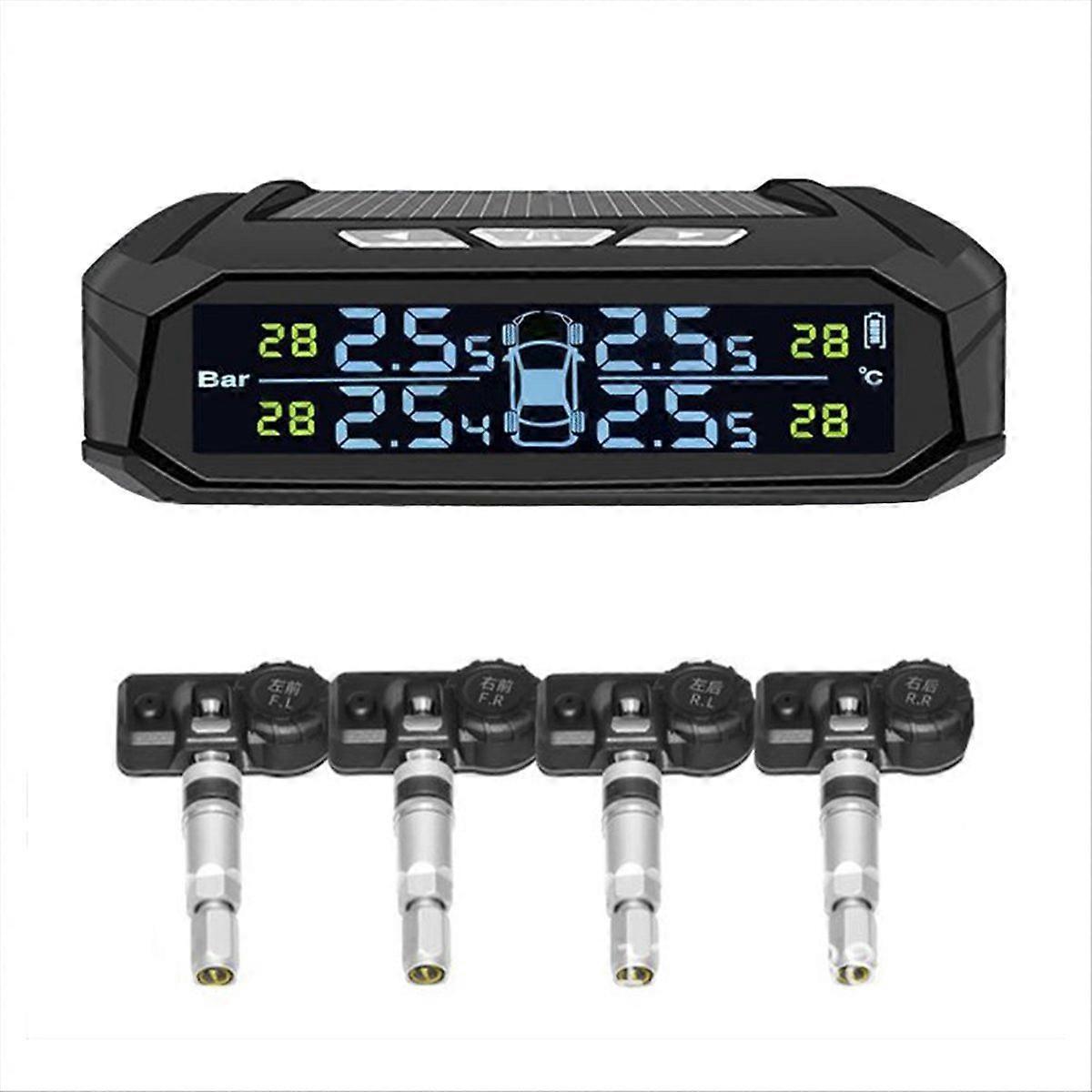 Car TPMS Tyre Pressure Monitoring System with 4 Internal Sensors