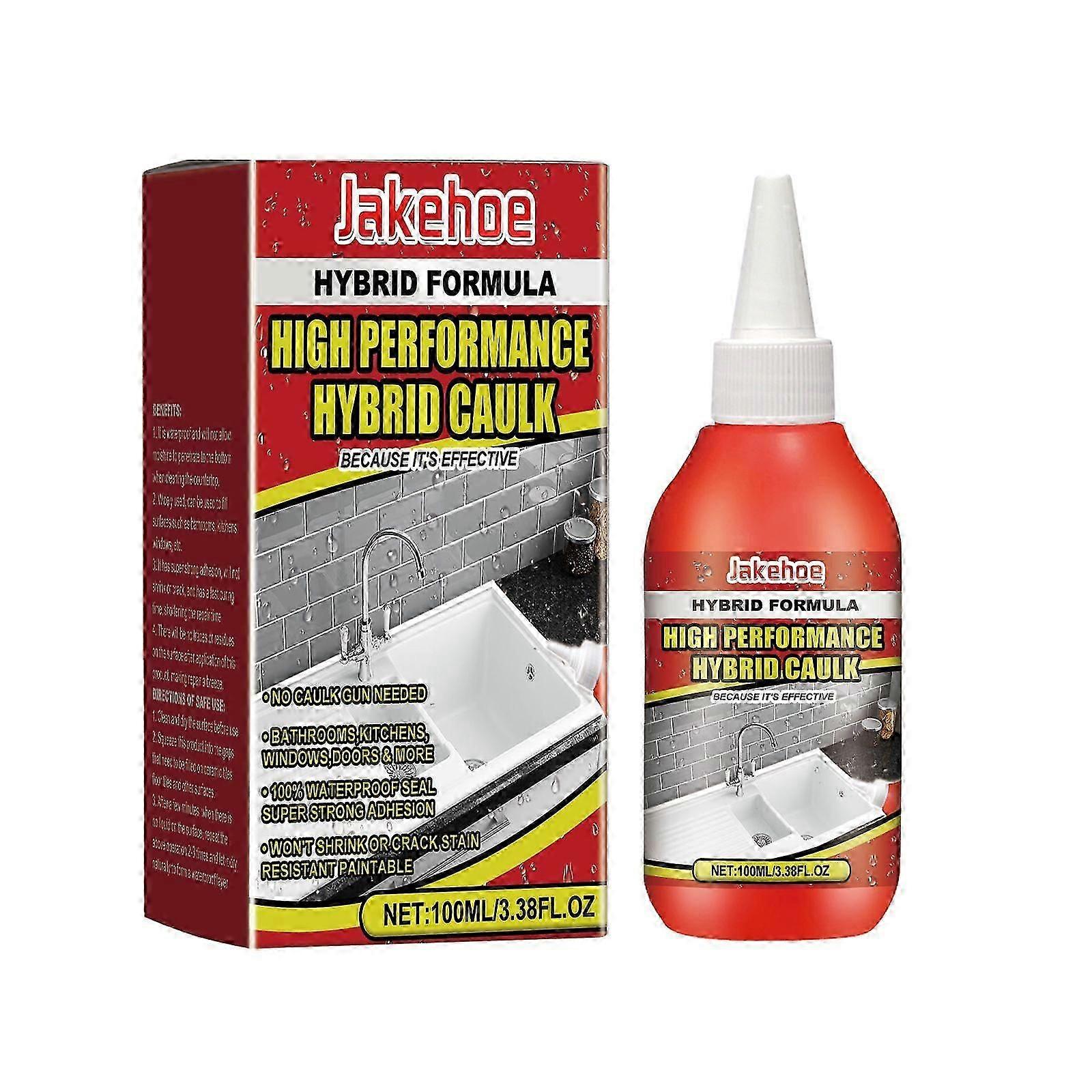 Jakehoe Waterproof Sealant, Flexible Filling Adhesive, Waterproof And Weatherproof Mixed Polymer Sealant