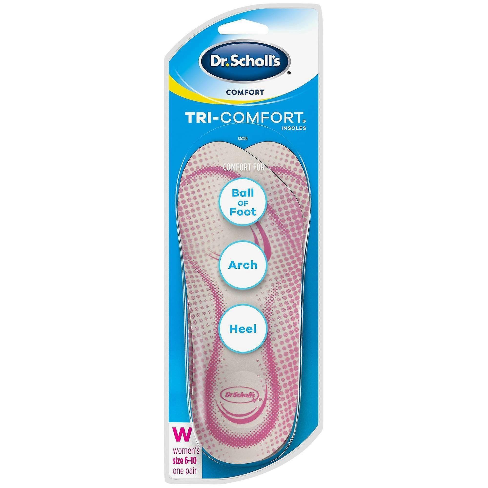 Dr. Scholl's Tri-comfort Πάτοι Για Γυναίκες, Μέγεθος 6-10, 1 Ζευγάρι