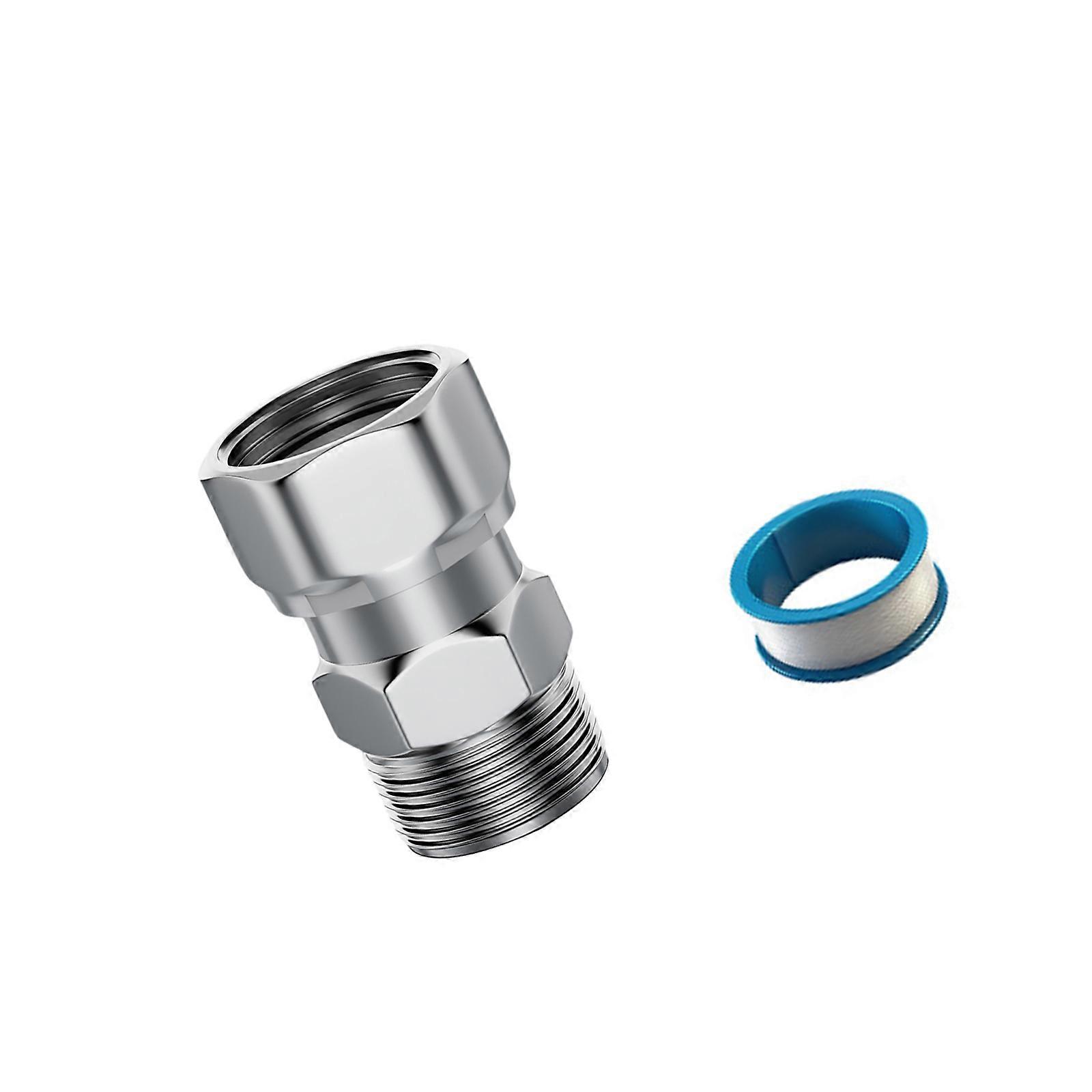 Stainless Steel Angle Valves Swivel Adapter Ball Joint Hardware Adjustable Angle Swivel Adapter Showering Component Multicolor