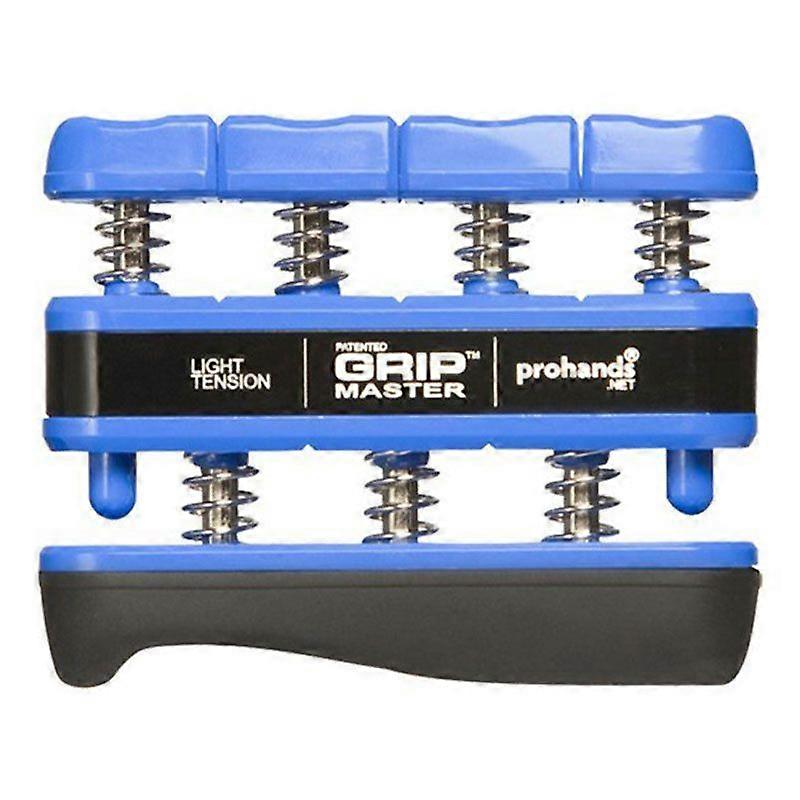 Gripmaster Pro hand and finger exerciser with 5 grip strength levels.