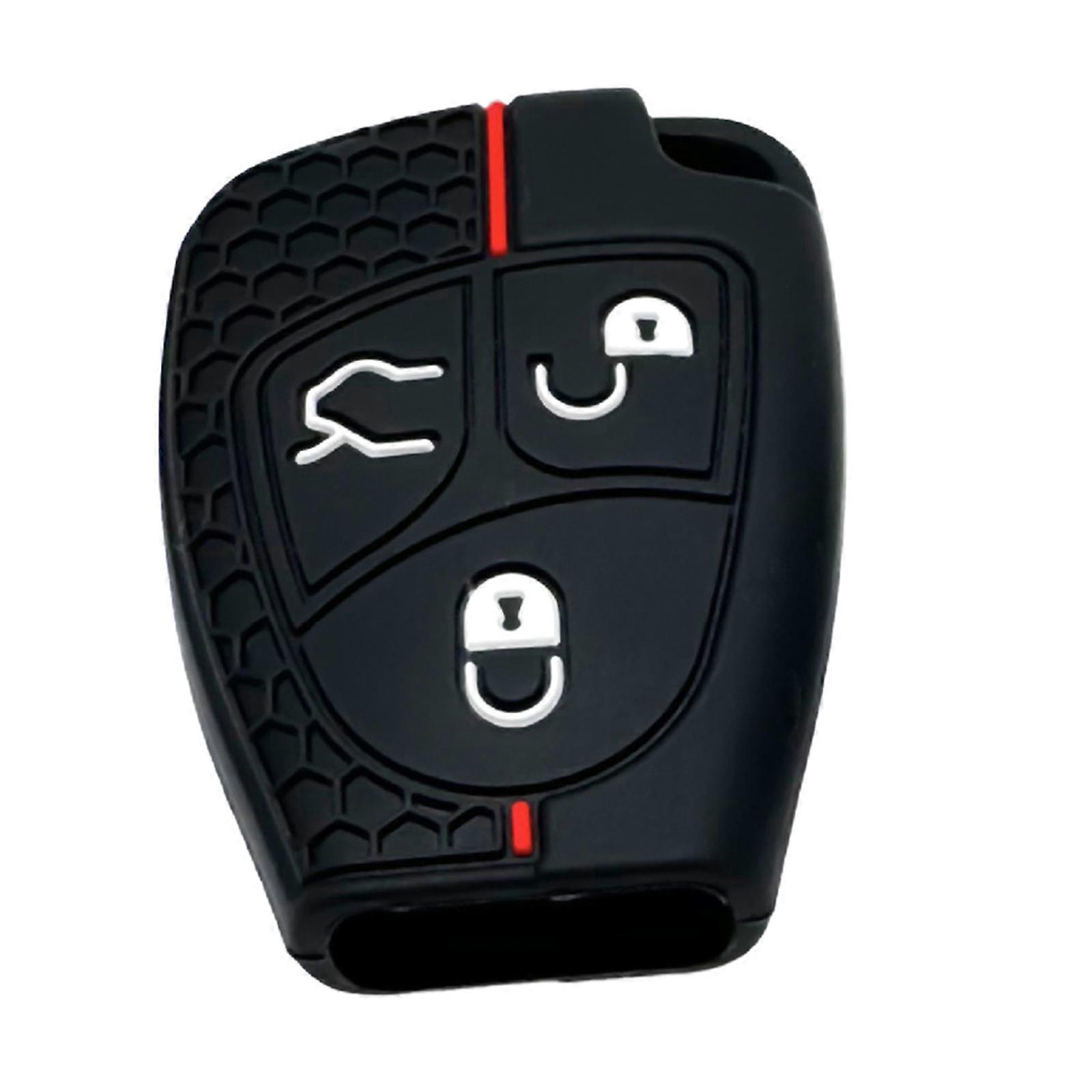 Remote Key Cover Protective Shell Full Protection Key Fob Case Protector Silicone Car Key Case for B200 S350 E280 Multicolor