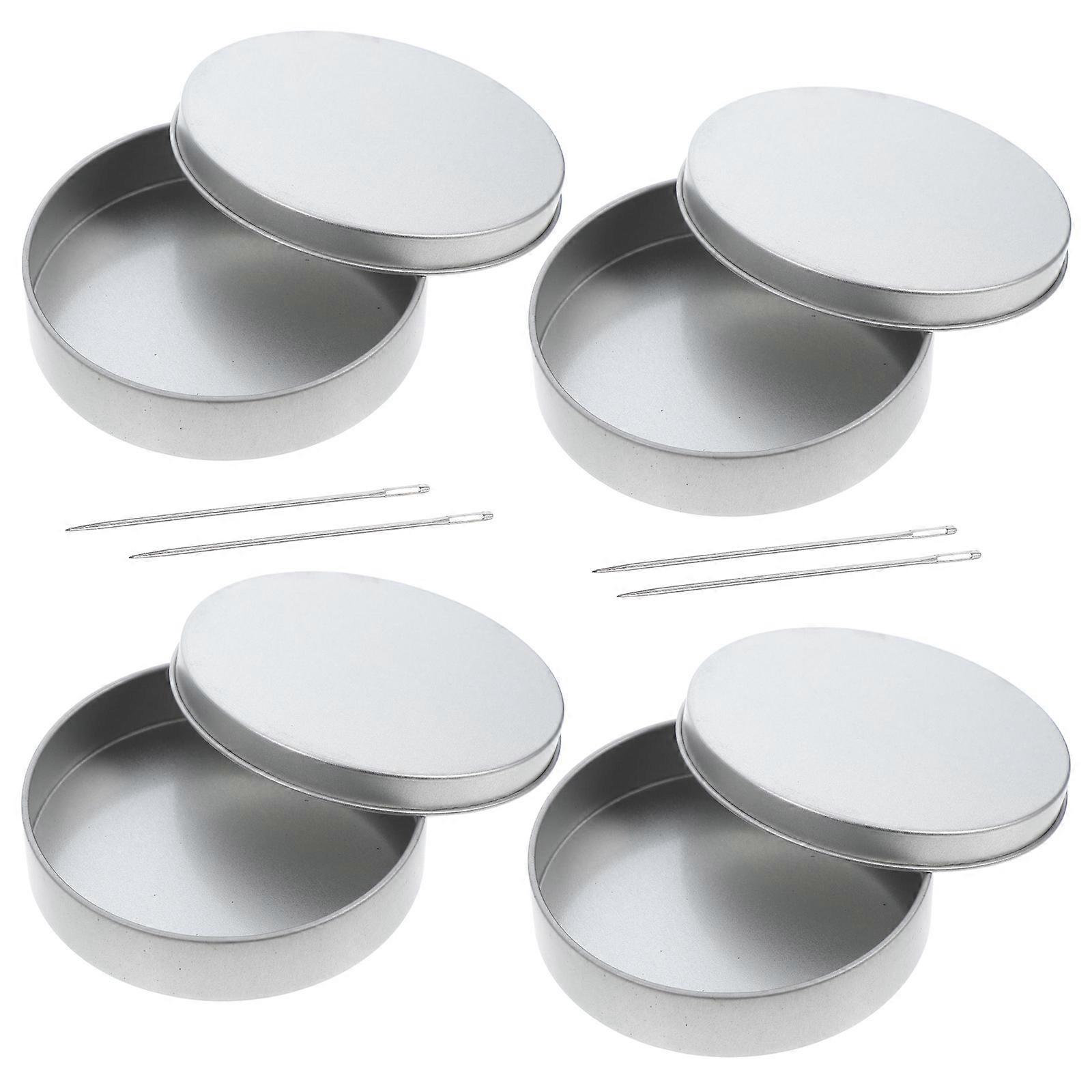 Candy Container with Lid for Storage 1Set Iron Cookie and Candy Storage Box