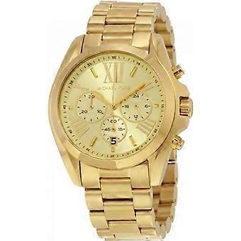 Horloge - Michael Kors - MK5605 - Goud - Staal - Waterbestendig tot 5 ATM