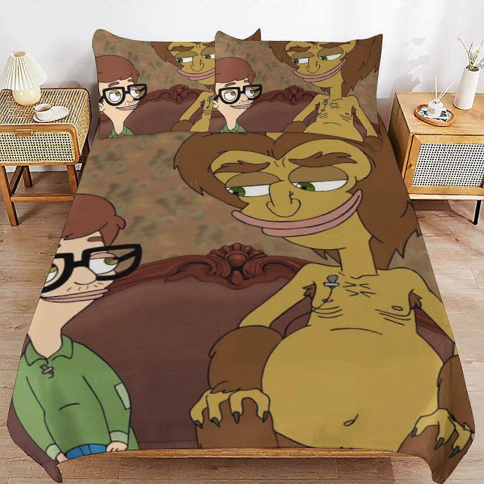 TD214 Complete Bed Solution Long Thread Use Durable Zip Soft Touch Duvet Cover Sets Practicality 214SB