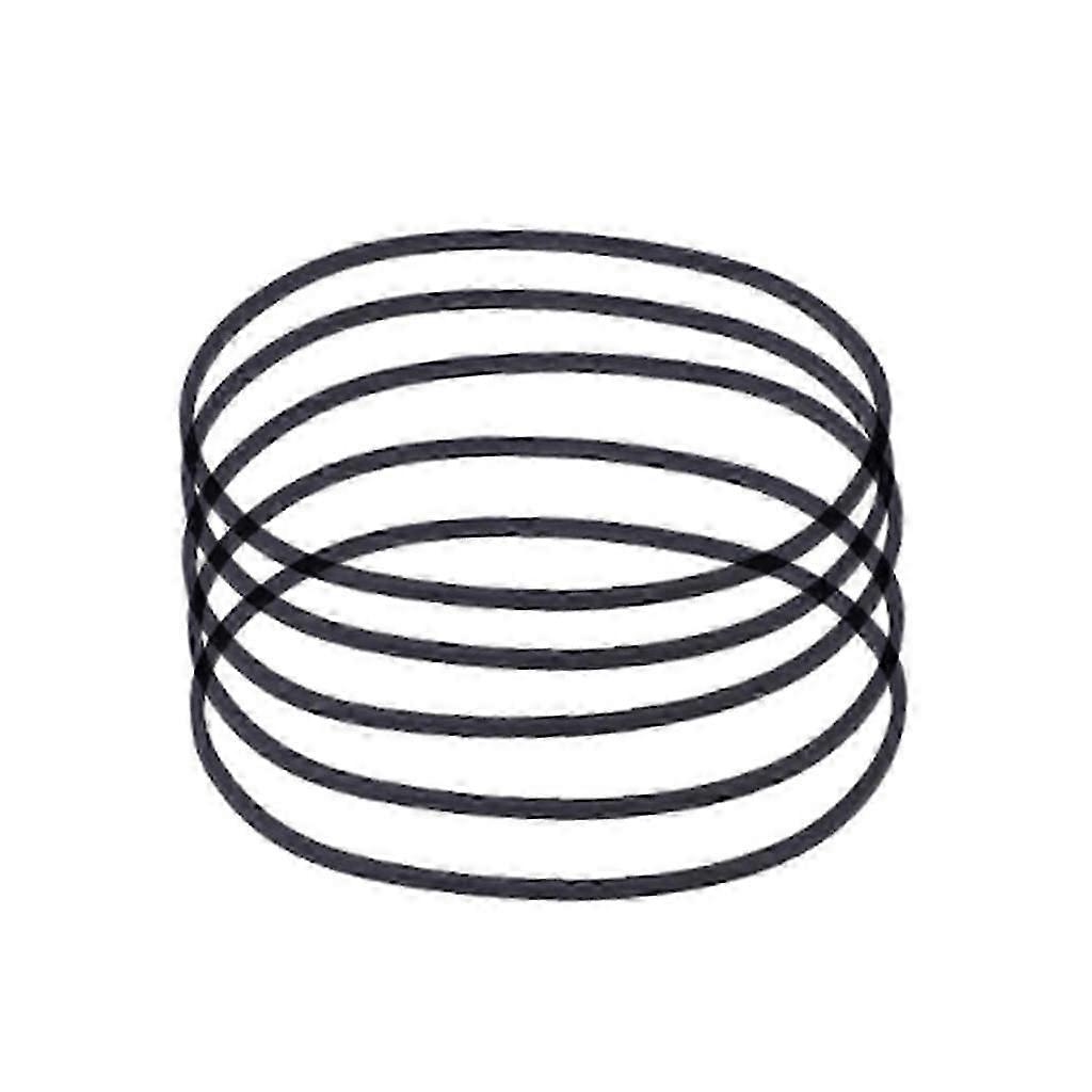 5PCS 1.2mm Square Folded Rubber Belt for Recorders CDROM Video Machines