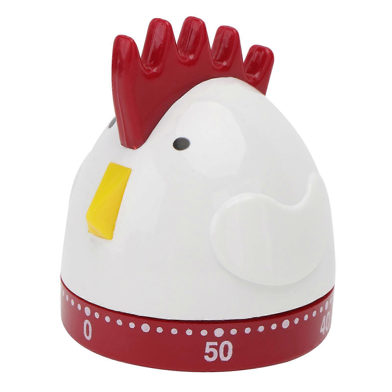 Rooster Crowning Kitchen Timer CountDown Timer Home Use Plastic Material 6x6x7cm 1Set