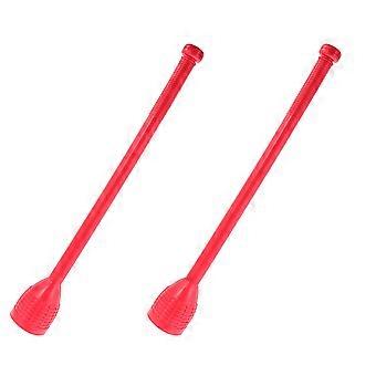 Plastic Thrower Stick for Kids Playing with 2Pcs Launcher