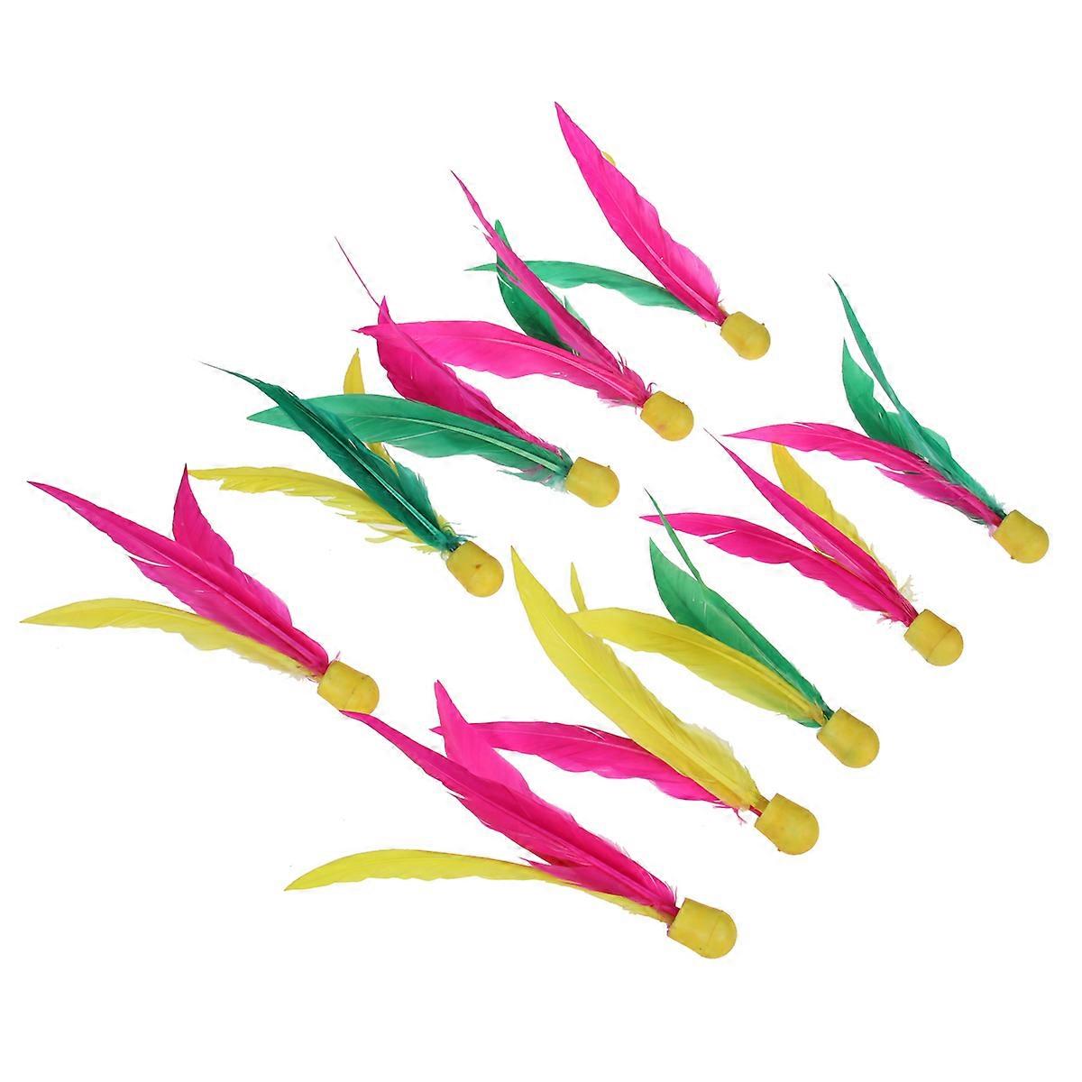 High Elasticity Badmintons for Sports Accessories 40Pcs Colorful Balls