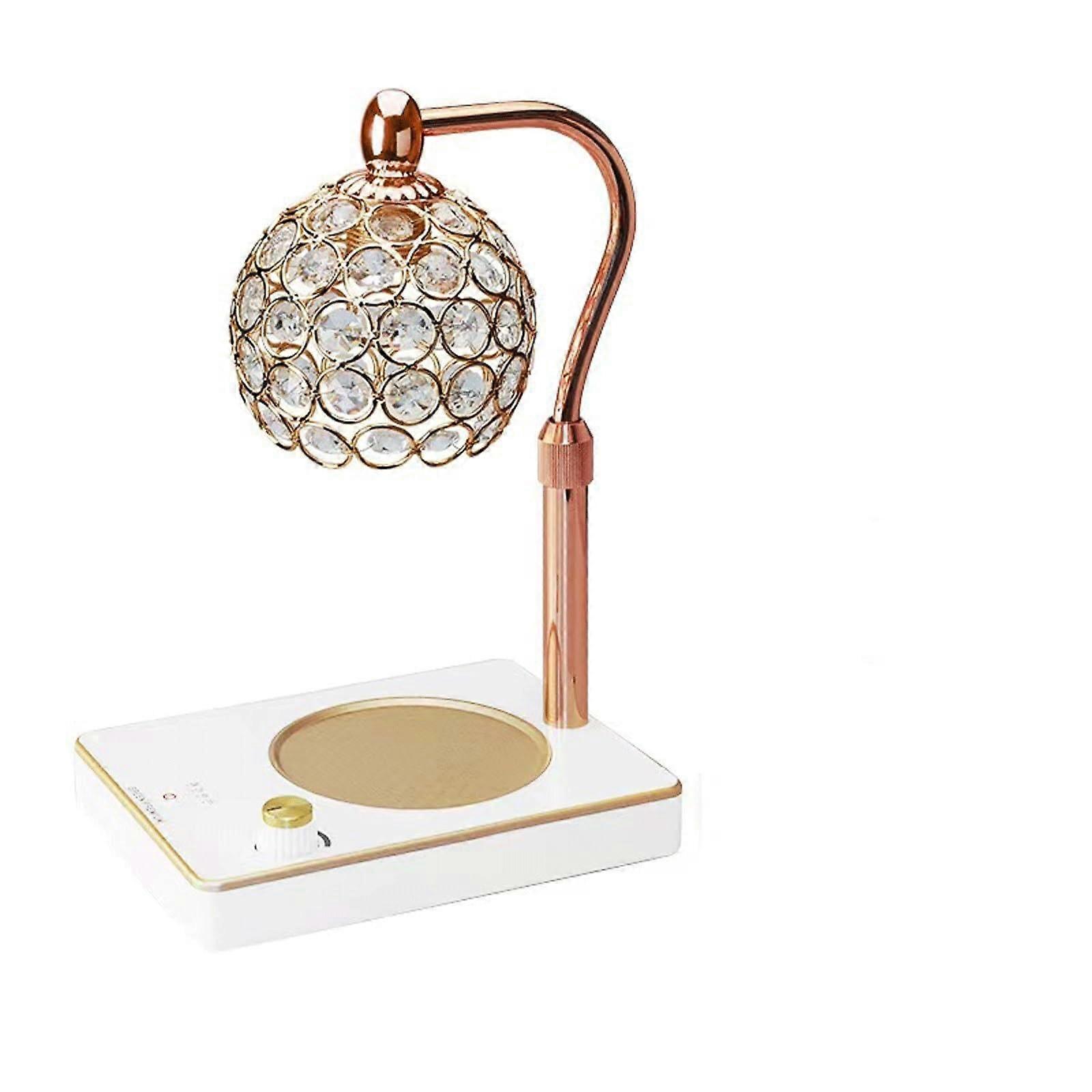 Candle Warmer Lamp with Timer Dimmer, Adjustable Height Aromatherapy Desk Light for Girls and Mothers (Color2, No Wax)