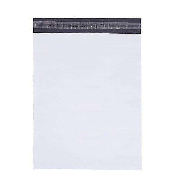 100 pcs - e-commerce bag 25 x 35 cm - white white 1 pack