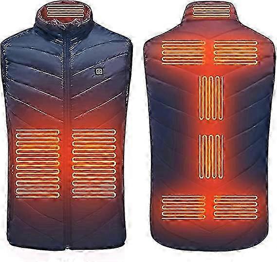 Heating Vest with 3 Level Temperature Control, USB Operated Body Warmer