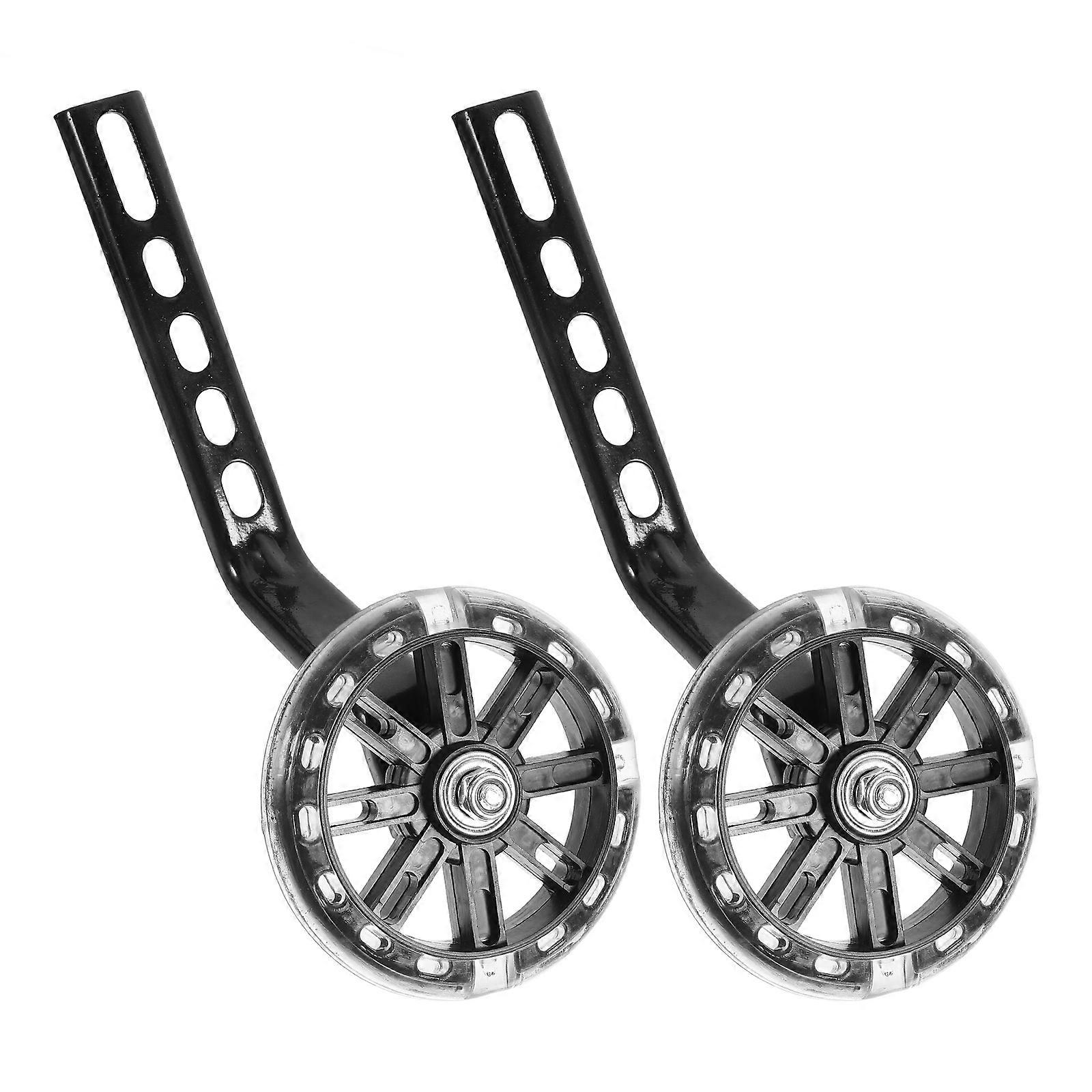 Auxiliary Wheel Replacement Training Wheel for Bike with 1Pair Versatile Stabilisers