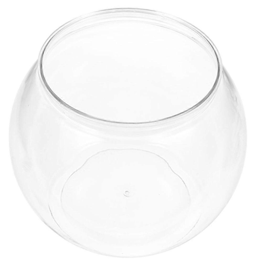 Small Plastic Transparent Fish Tank for Decoration Unbreakable Bowl