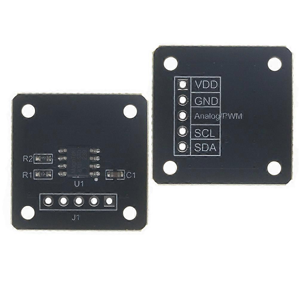 MT6701 Magnetic Encoder Magnetic Induction Angle Measurement Sensor Module 14bit High Accuracy Replaces AS5600 2Set