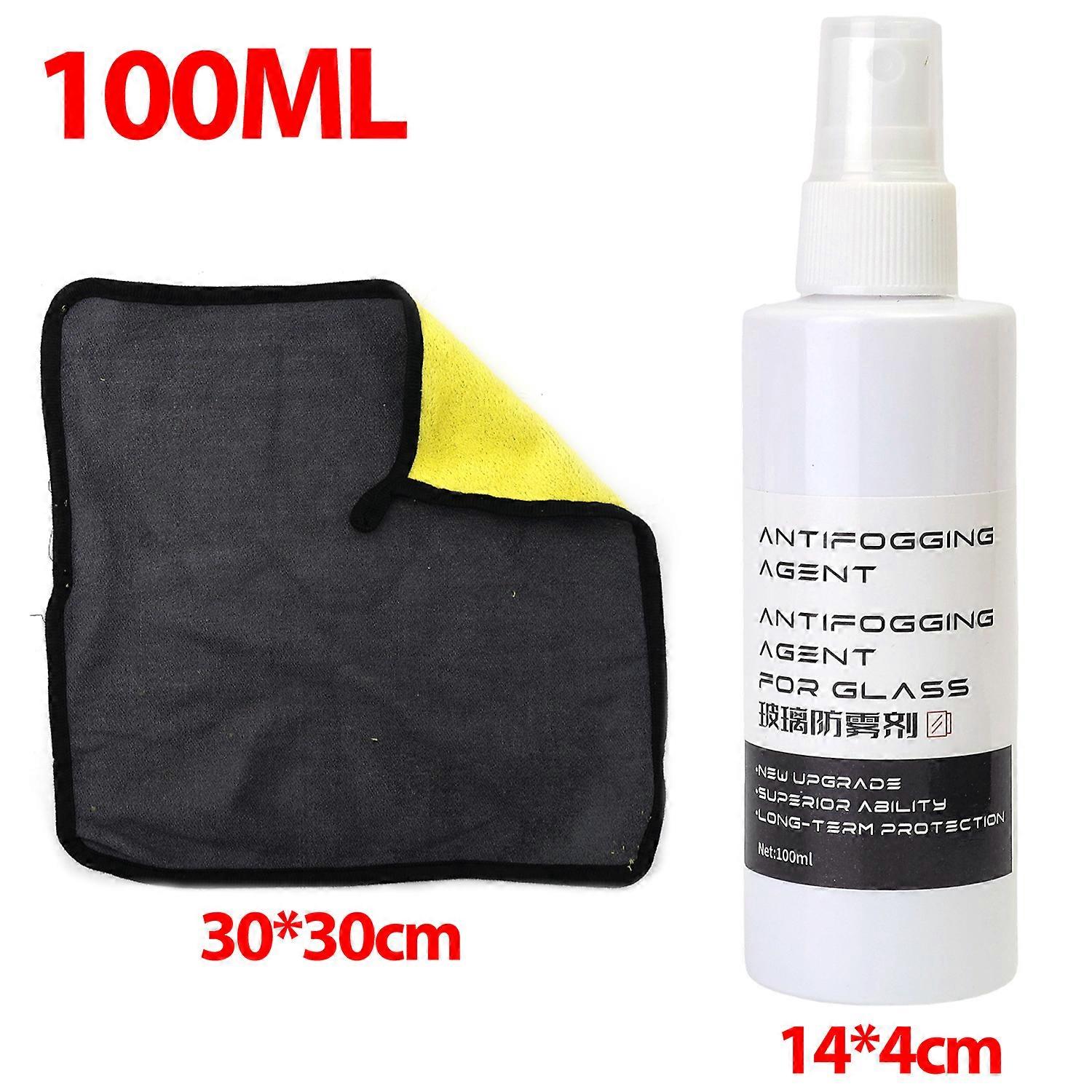 Car Anti Fog Spray Rain Repellent Long Lasting Windshield Waterproof Coating for Front/Rear/Side Windows and Mirrors with Towel