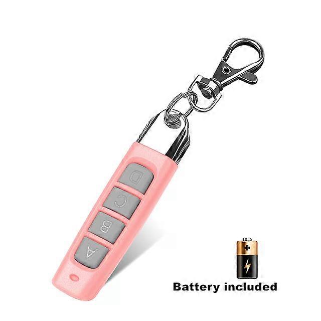 433MHz Remote Controller Cloning Code Plastic 4-Button Clone Duplicator Battery Powered Remote Control Garage Gate Door Opener