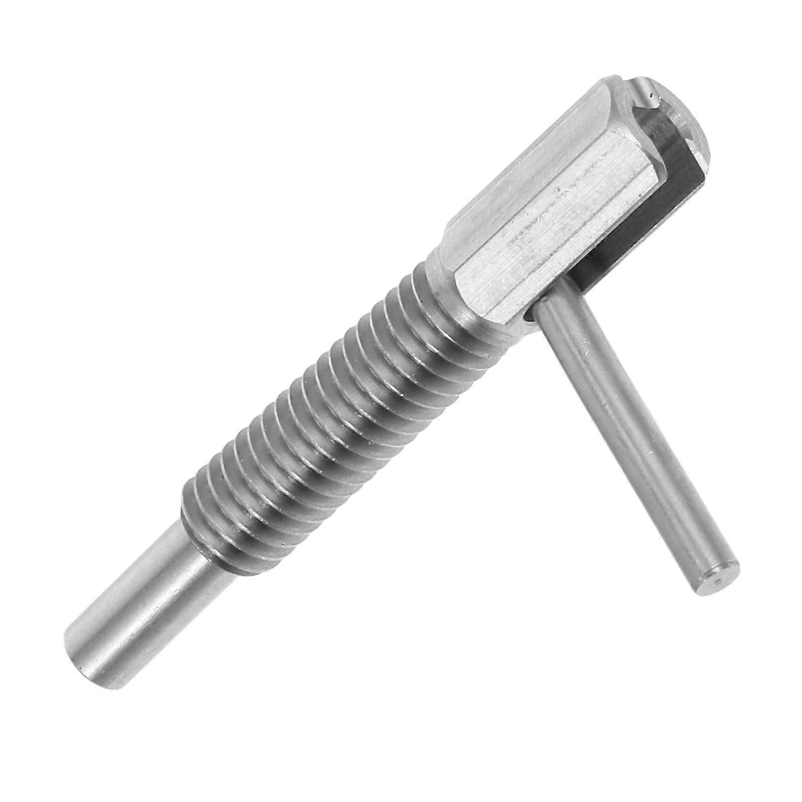 Stainless Steel Self Locking Retractable Spring Plunger with Indexing Mechanism Tool M6x1 1 Set
