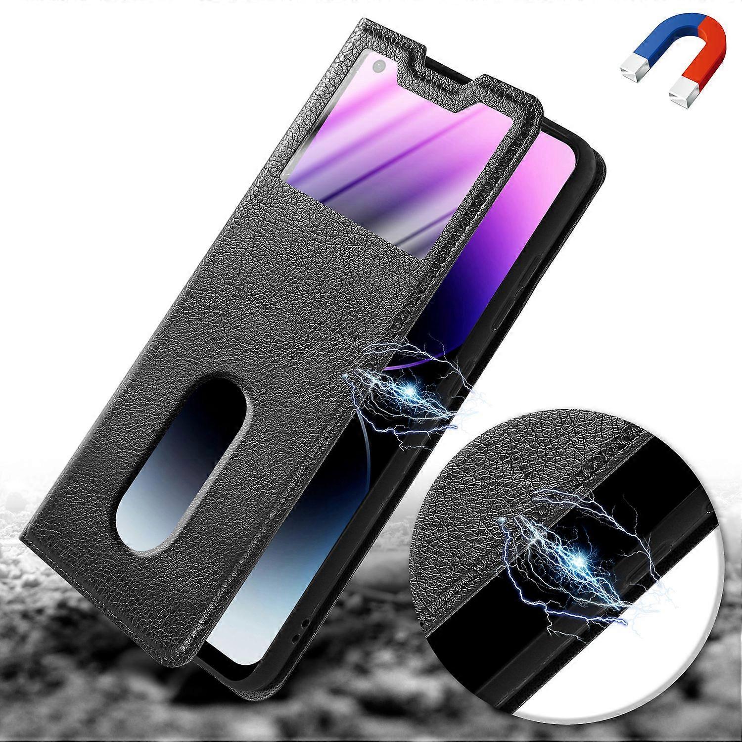 Protective Case Oppo A94 5G Case - with 2 Viewing Window