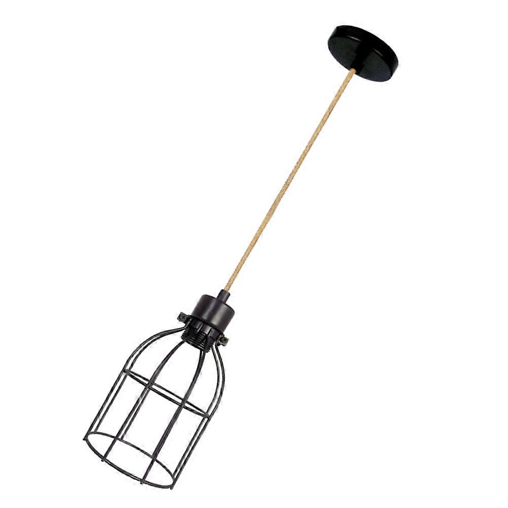 Black Birdcage Lamp Iron Ceiling Light for Home 2Pcs Ceiling Light Fixture