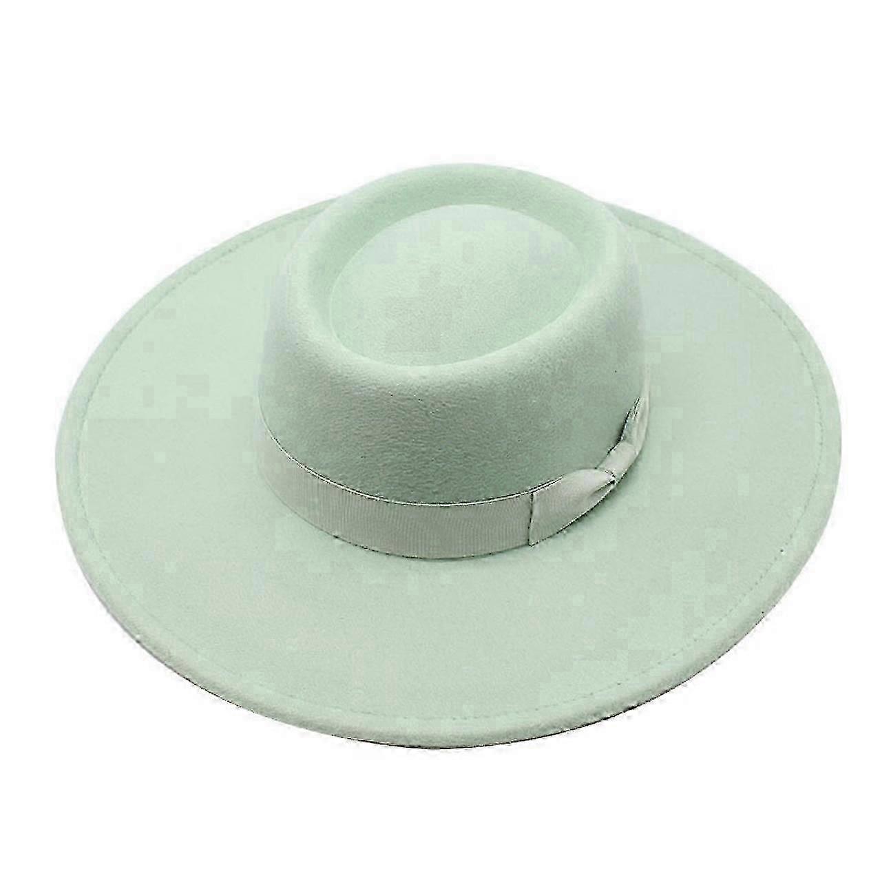 Cappello a tesa larga per uomo e donna, classico in feltro e leggero