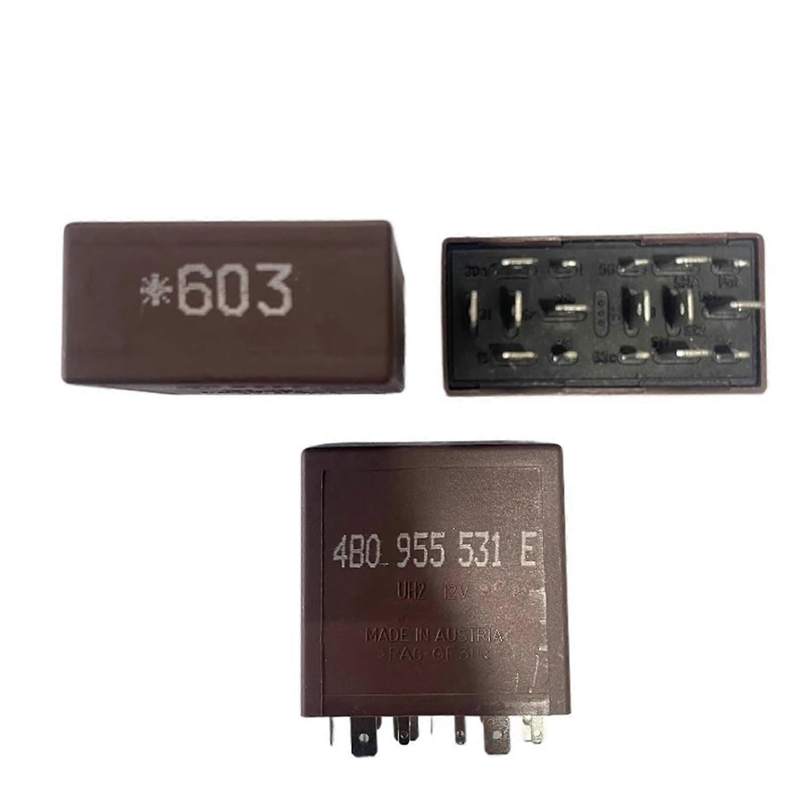 Wiper Relay 4B0 955 531E 16 Pin Automotive Relay for Precise Circuit Control and Fast Response