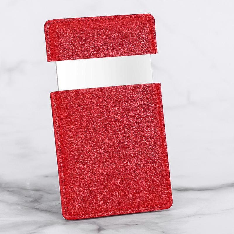 Ultra-thin Makeup Mirror Vanity Mirror Cosmetic Make Up Pocket Rectangle Foldable Compact Makeup Folding Mirrors Unbreakable