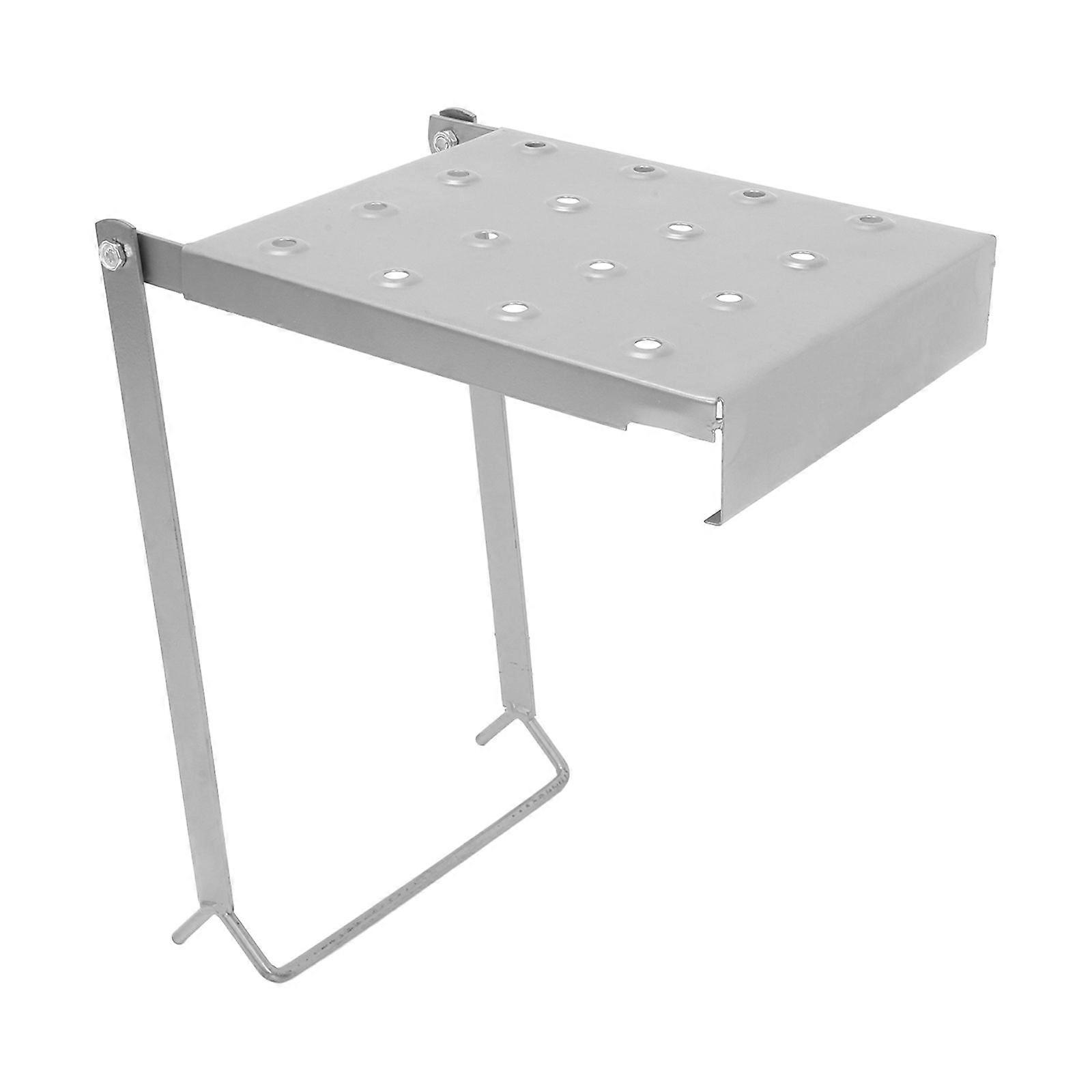 Heavy Duty Iron Ladder Platform Attachment Ladder Platform Attachment Ladder Work Platform Multi-Use Work Tray For Ladder