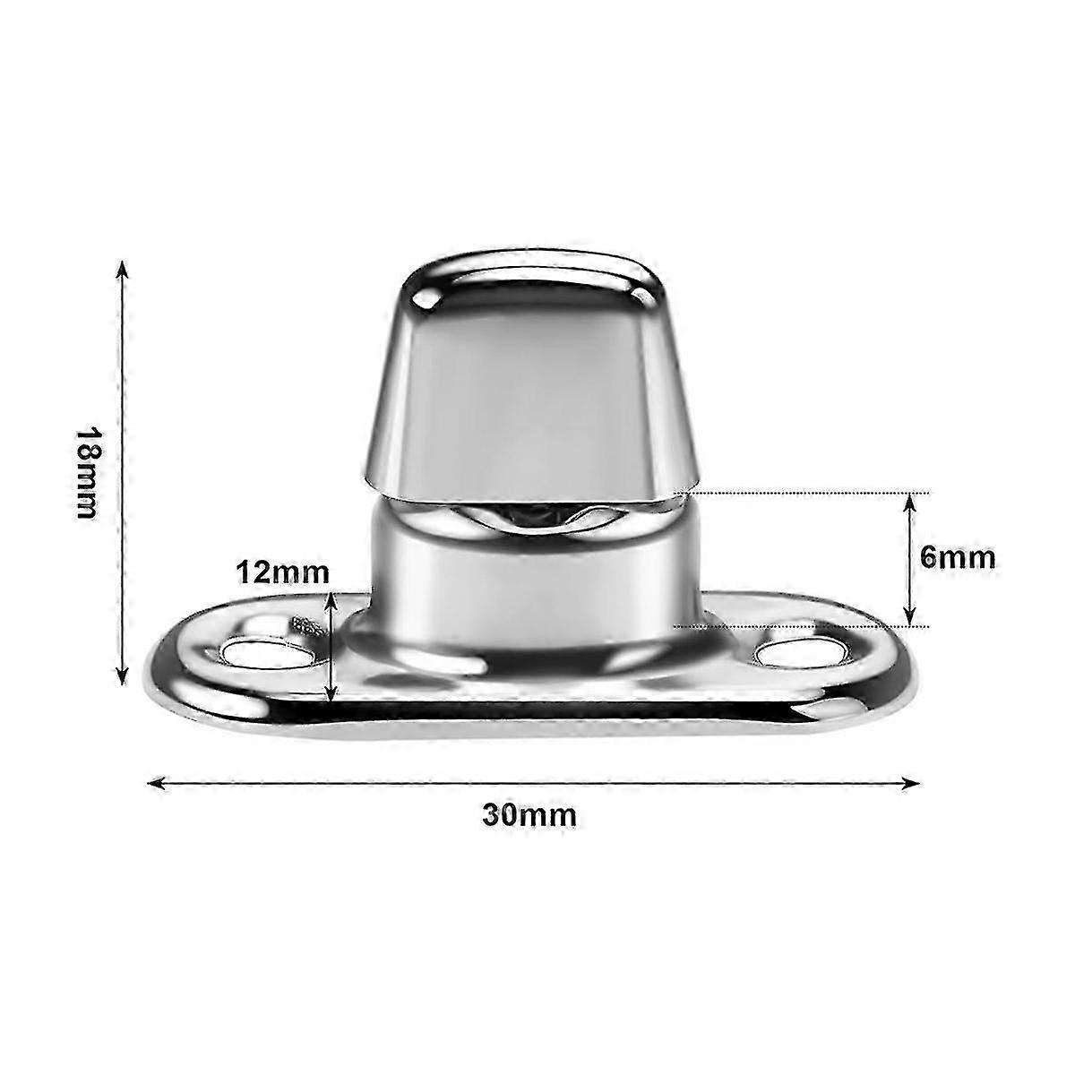 20 Sets Marine Grade Twist Lock Fasteners Turn Button Eyelet and Stud, for Canvas Fastener Turn Buttons