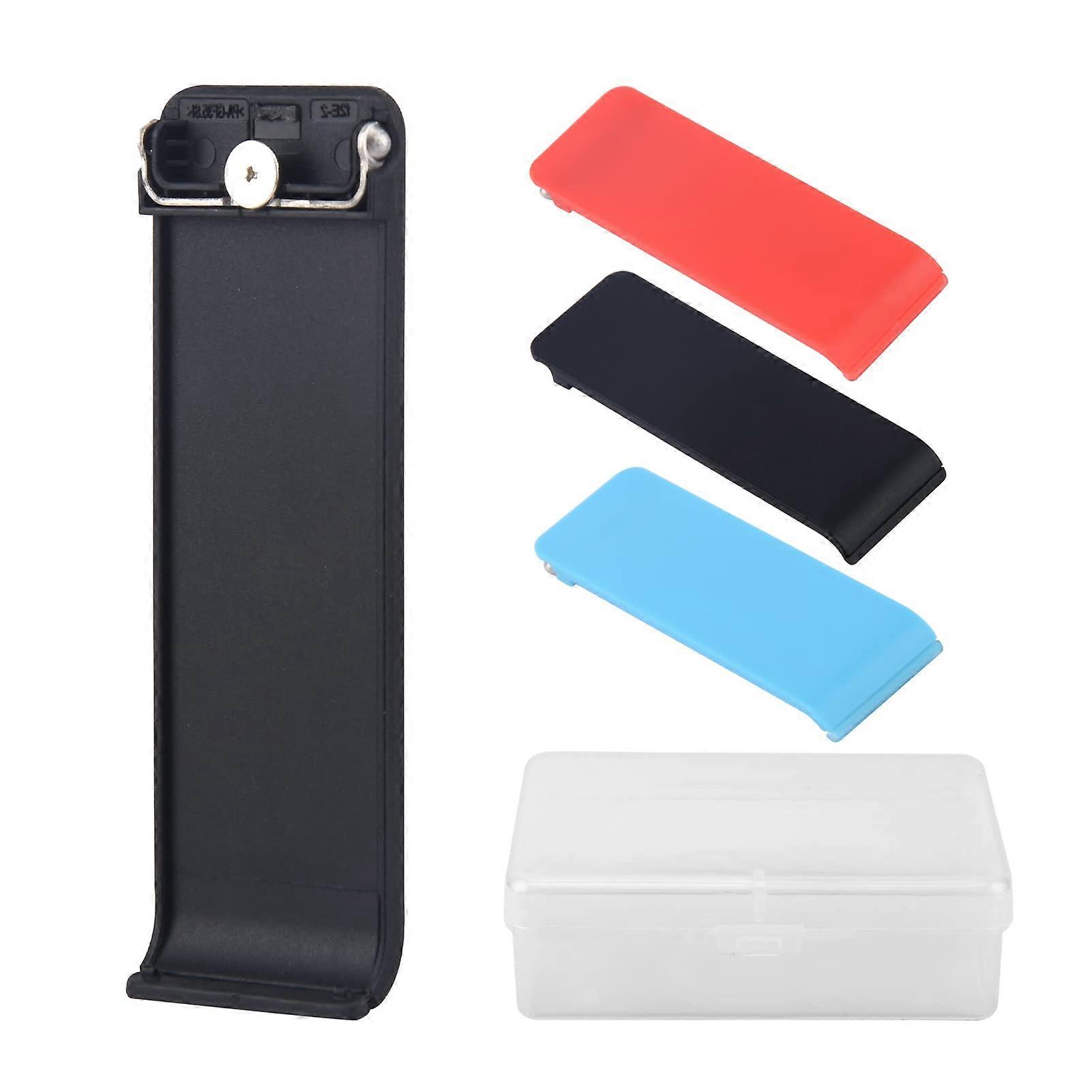 Kickstand Replacement Set 4PCS Back Stand with Storage Box, 4 Color Options for Nintendo Switch