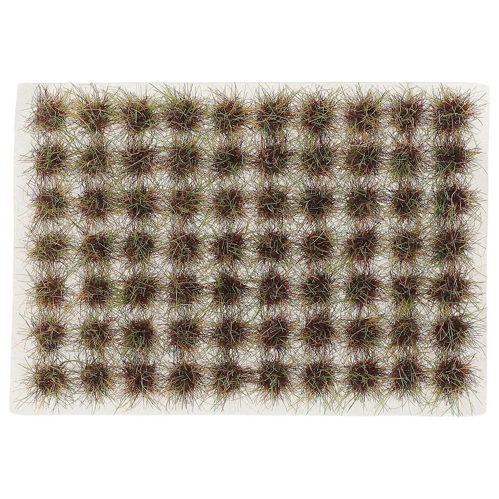 Model Grass Static Grass Model for Decoration 70Pcs Green Tufts