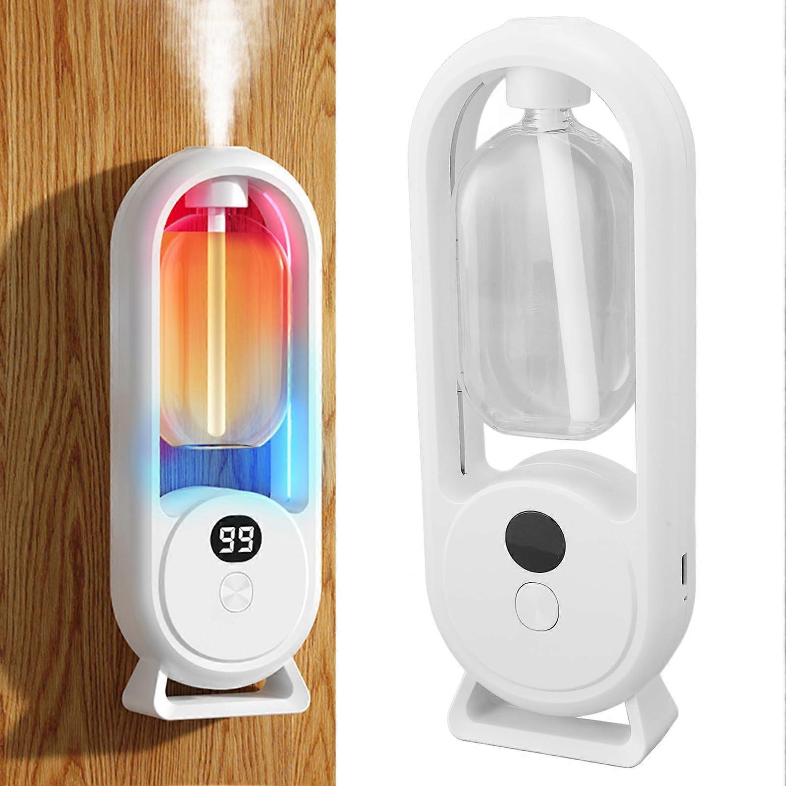 Wall Mounted Aromatherapy Diffuser with 360° Scent Coverage and Adjustable Spray for Bathroom Bedroom