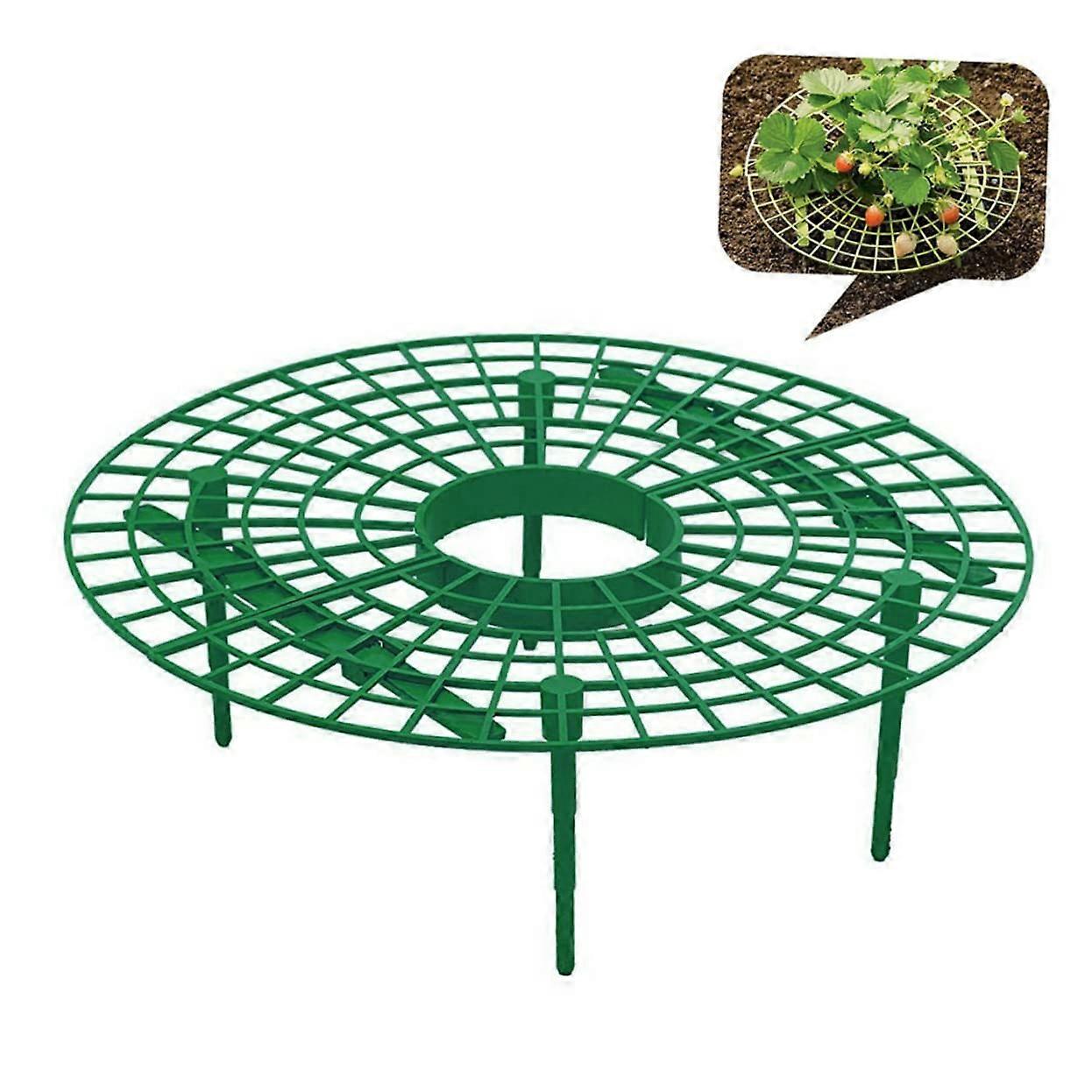 6pcs Strawberry Plant Support Brackets Keeps Berries Off Ground Garden Climbing Frame