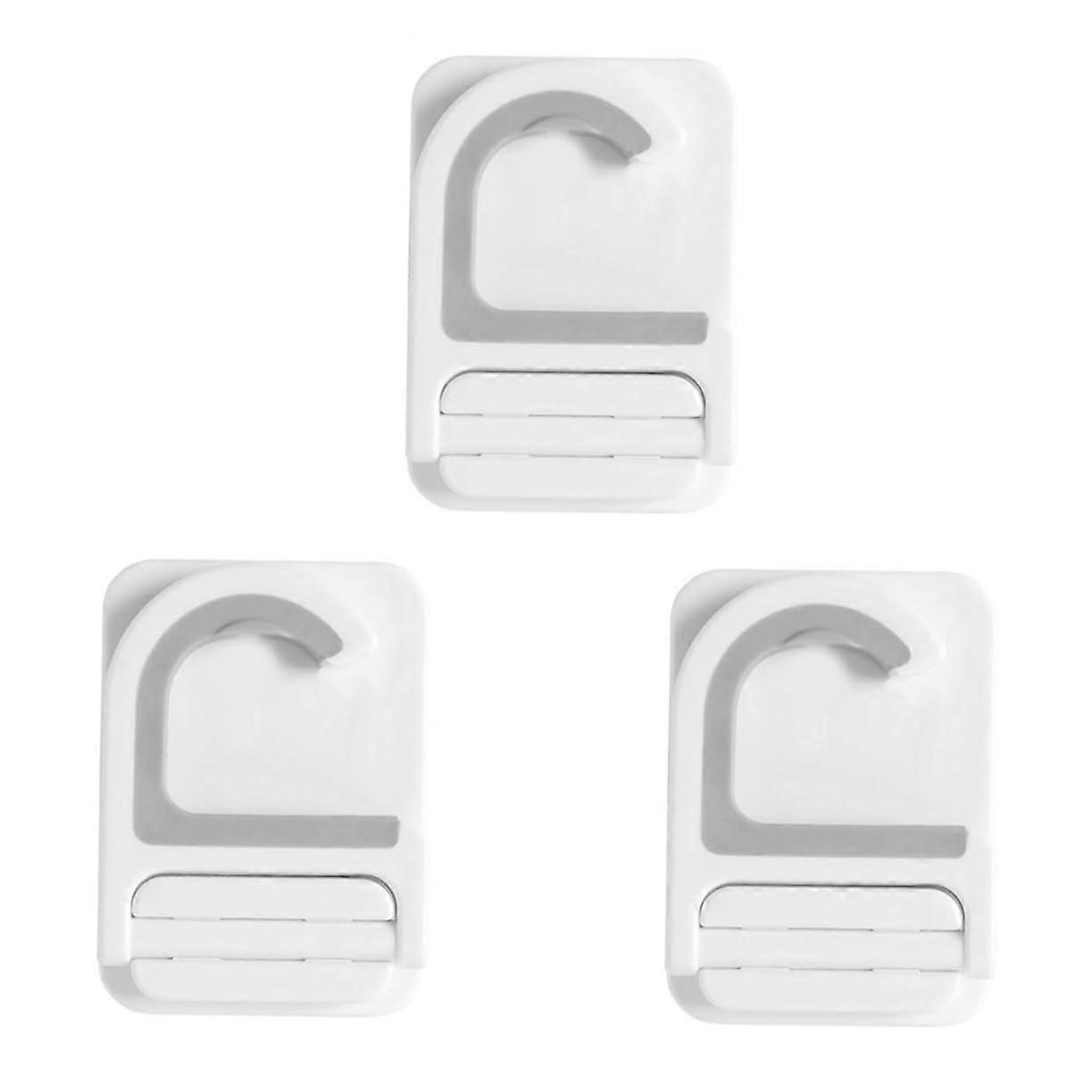 Broom Holder Wall Mount with Mop Organizer, SpaceSaving Adhesive Hooks for Kitchen and Bathroom