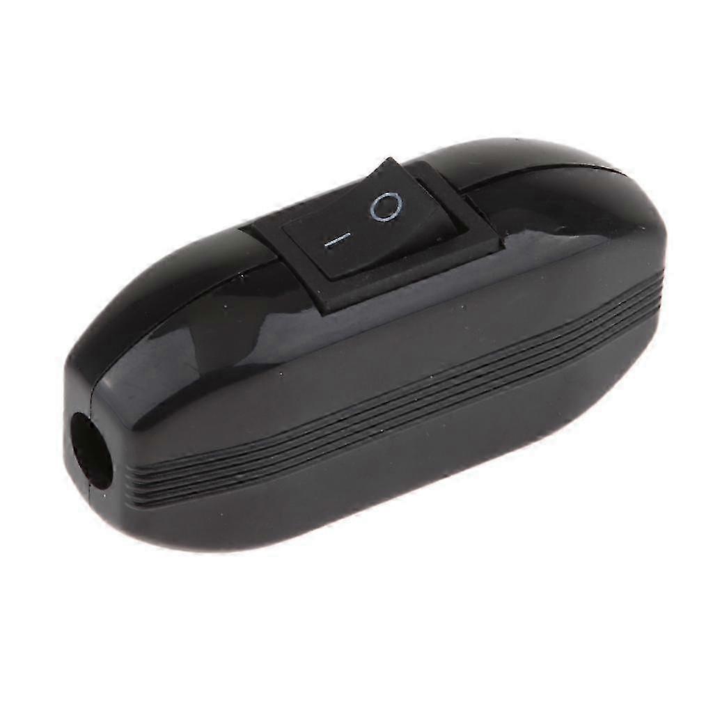 6A / 250 Lamp Lighting Light Rocker Through Switch For Cable 26s