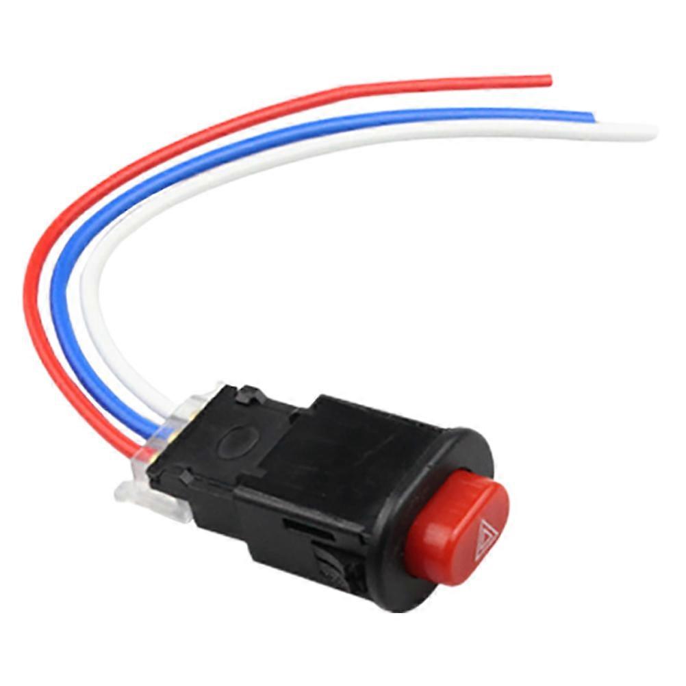 Emergency Switch Motorcycle Warning Light Switch for Motorcycle ABS Metal