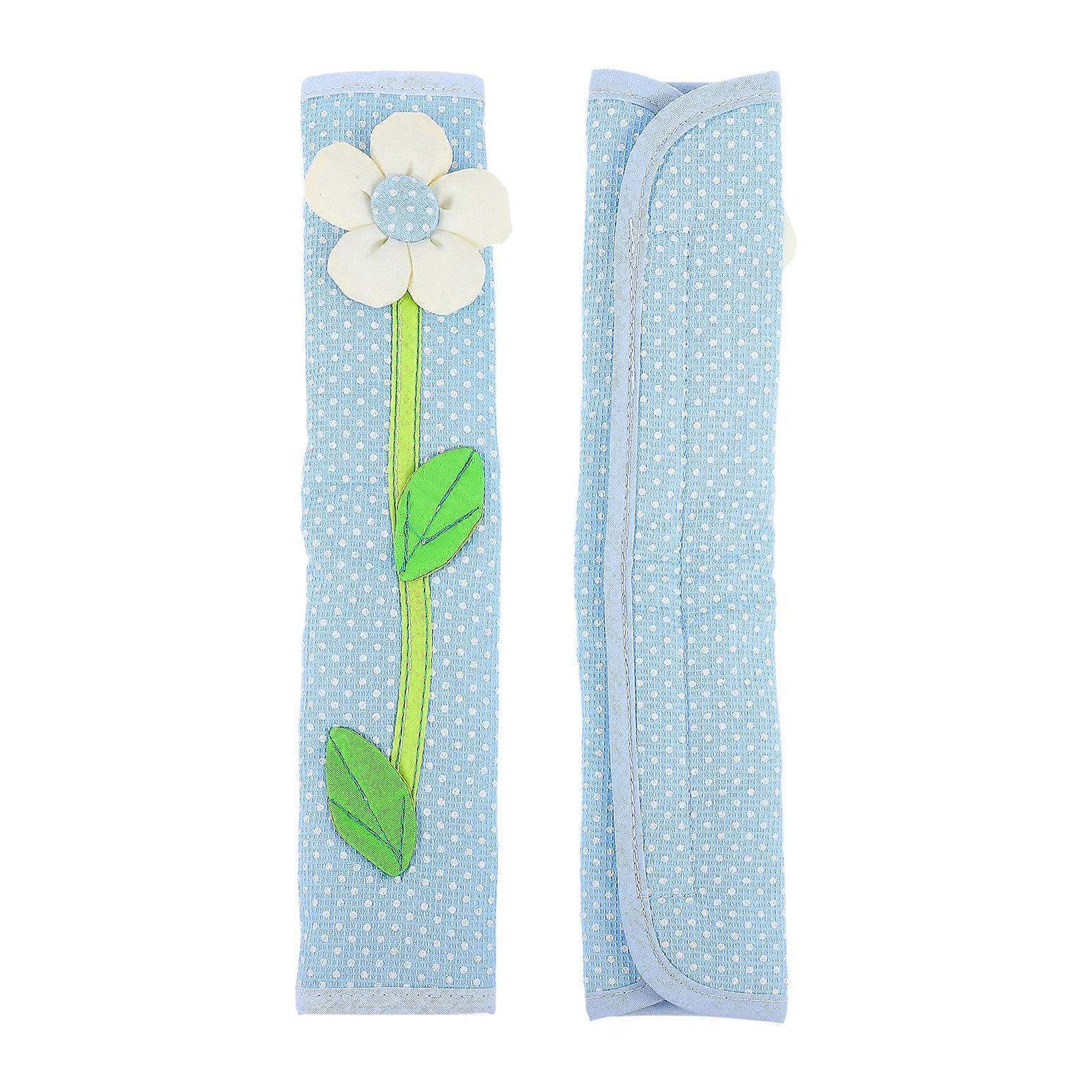 Blue Refrigerator Handle Cover Protector for Kitchen Appliance 2Pcs Set