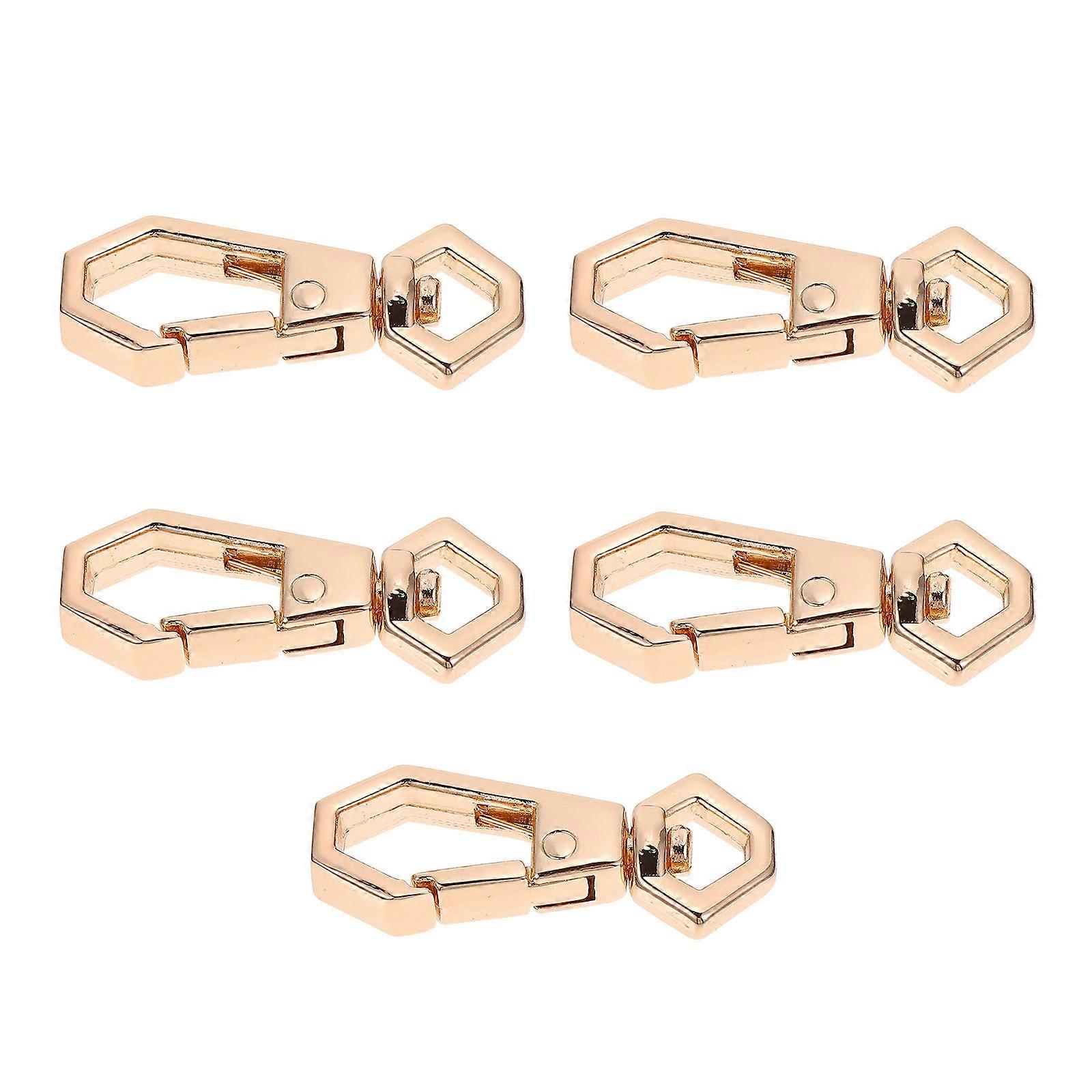 Bag Shoulder Strap Buckle Durable Buckles for Connecting 50Pcs Pack