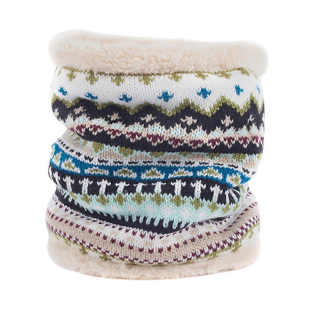 Warm Neckerchief Winter Scarf for 1 Piece Thick Knitting Loop Scarf