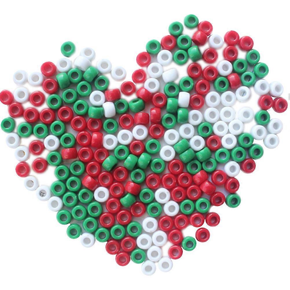 DIY Beaded Materials Resin Large Hole Beads for Crafts 3000Pcs Assorted