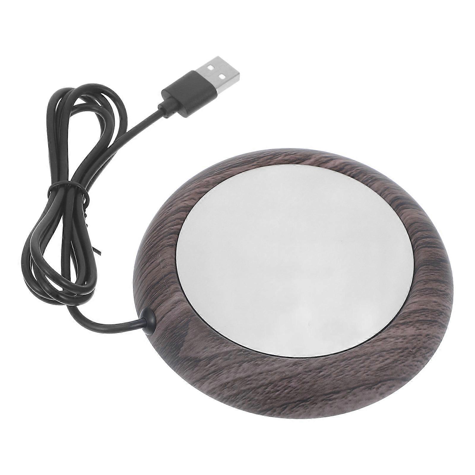 Mug Warmer for Desk USB Electric Heating Coaster 4Pcs Reusable Set