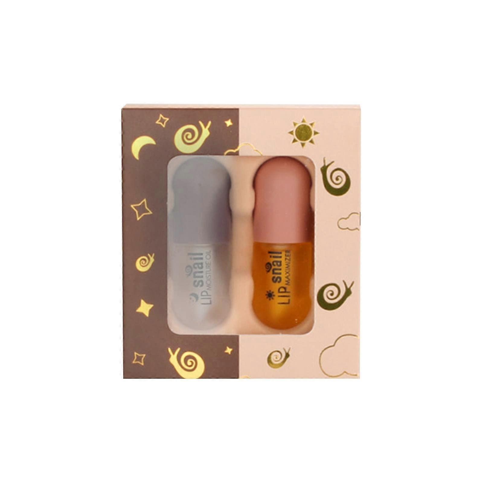 Moisturizing Lip Gloss with Natural Plumping Effect and Vitamin E for Smooth Soft Fuller Lips Peach